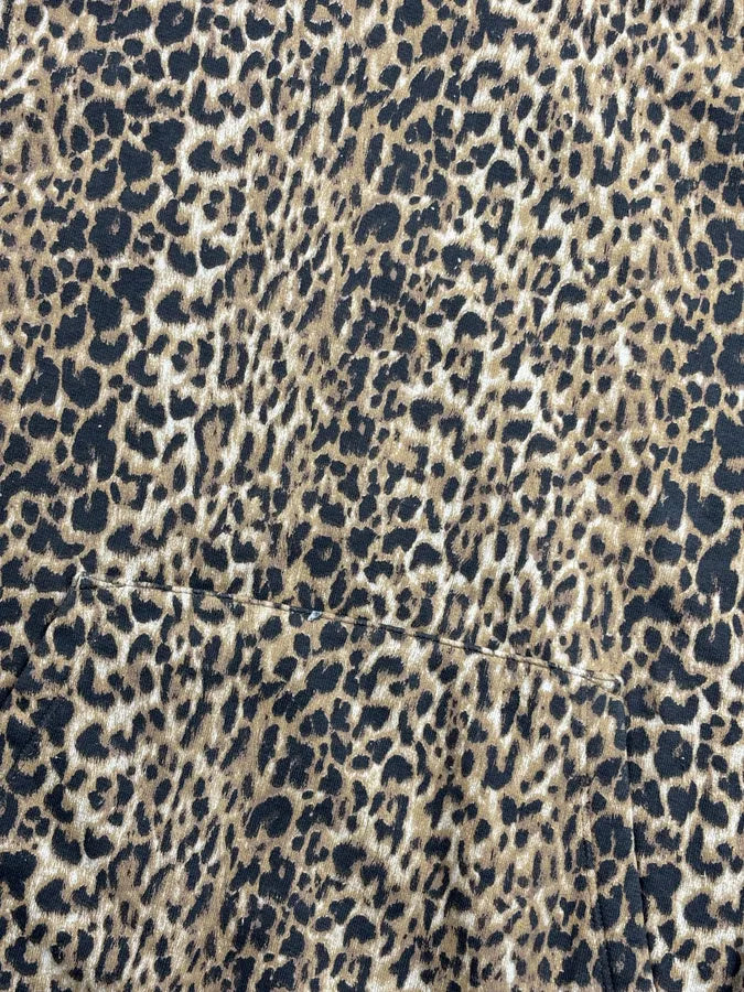 AW2020 Saint Laurent Paris Leopard Print Hoodie vJNlFNd 7