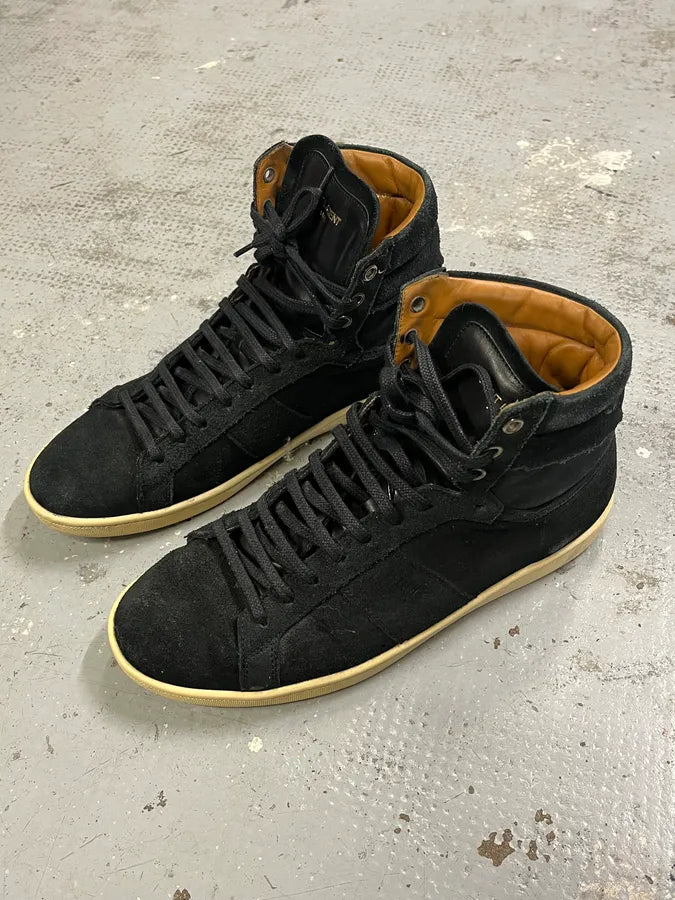 Saint Laurent Paris SL18H High Black Sneakers by Hedi Slimane Xyijbkt 2