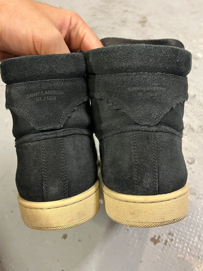 Saint Laurent Paris SL18H High Black Sneakers by Hedi Slimane Xyijbkt 7