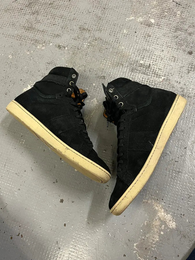 Saint Laurent Paris SL18H High Black Sneakers by Hedi Slimane Xyijbkt 4