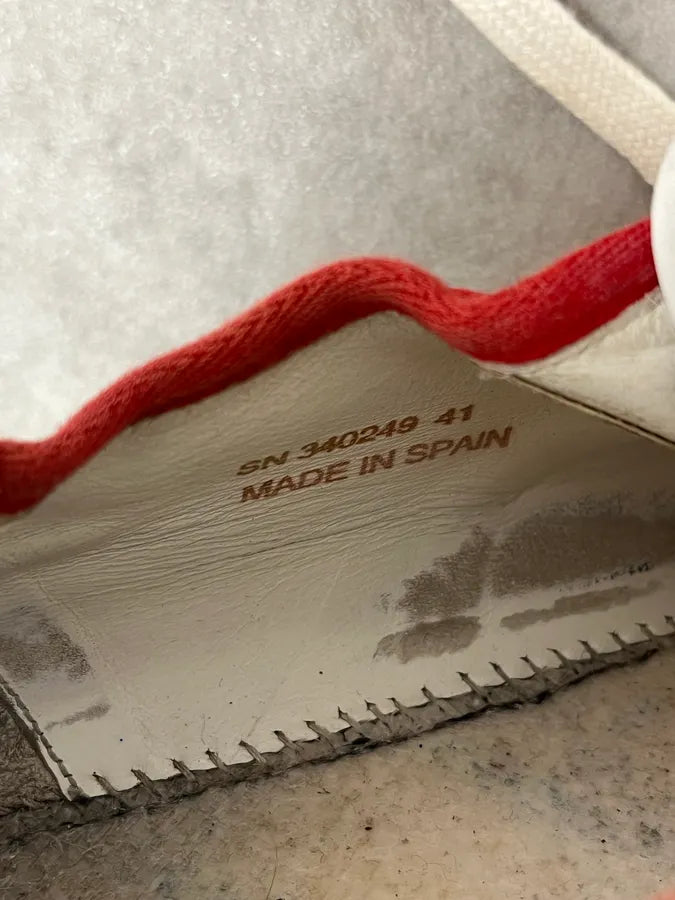 Saint Laurent Red & Black Leopard LA Sneakers YTIxMQb 7