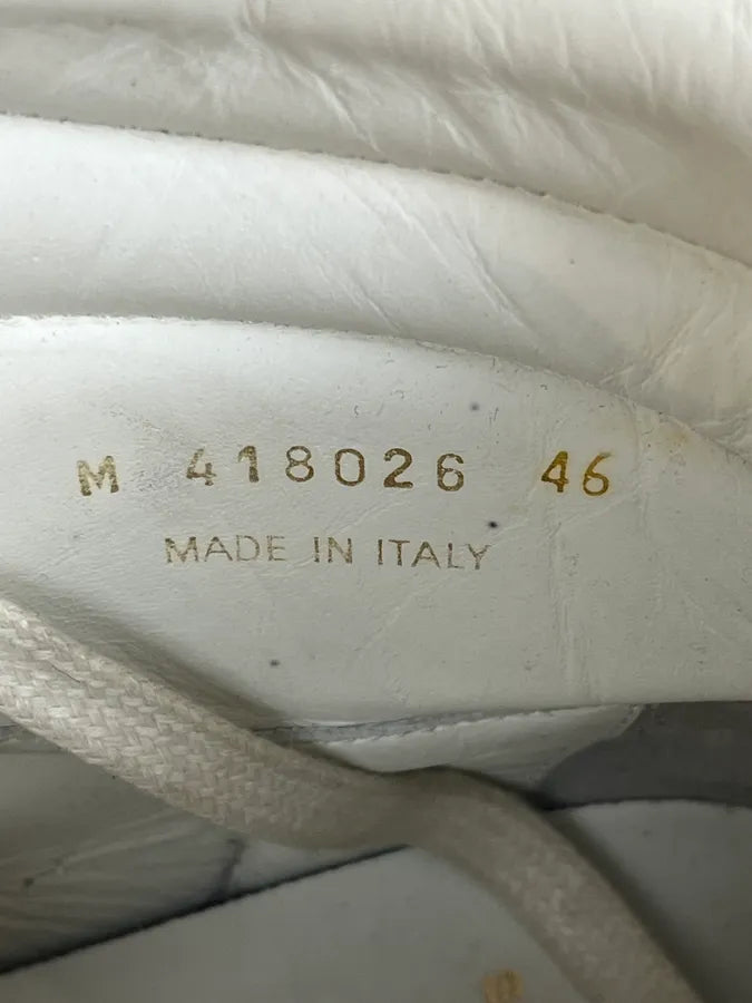 Saint Laurent SL White & Red High Top Leather Sneakers pDikhOM 10