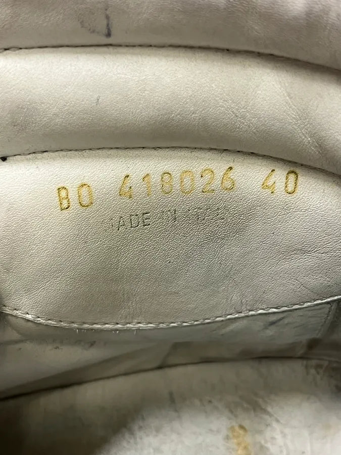 Saint Laurent SL10H Grey & Suede High Shoes by Hedi Slimane IfZCMAn 8