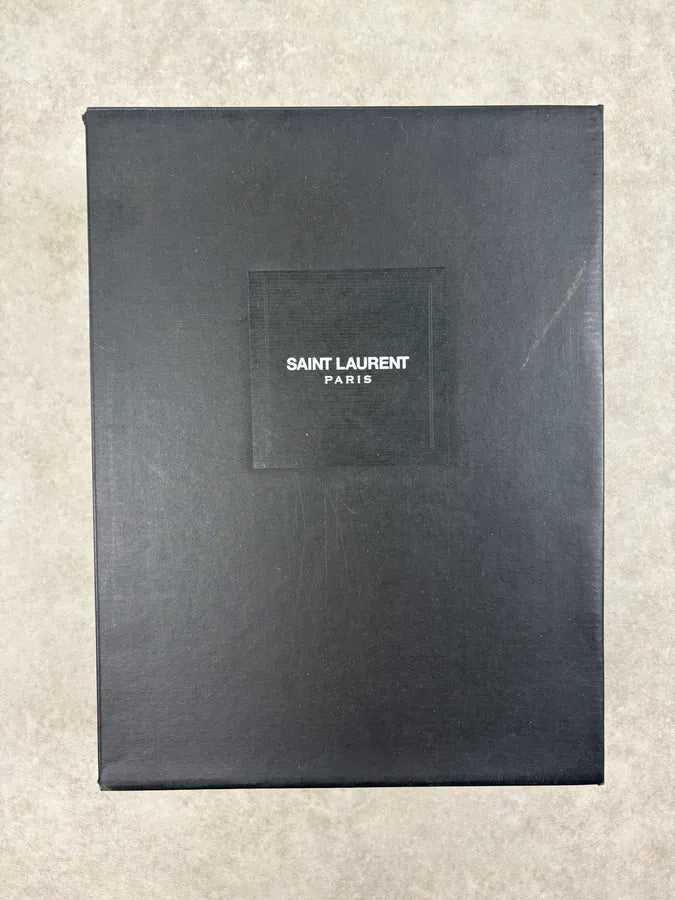 2010s Saint Laurent Tan Brown Suede High Sneakers kDLgsdg 10