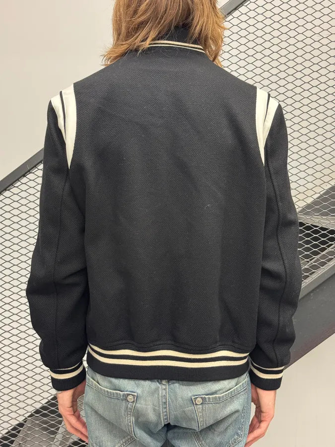 AW2021 Saint Laurent Black Teddy Jacket RVINYEm 2