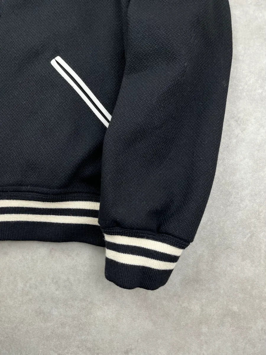 AW2021 Saint Laurent Black Teddy Jacket RVINYEm 7