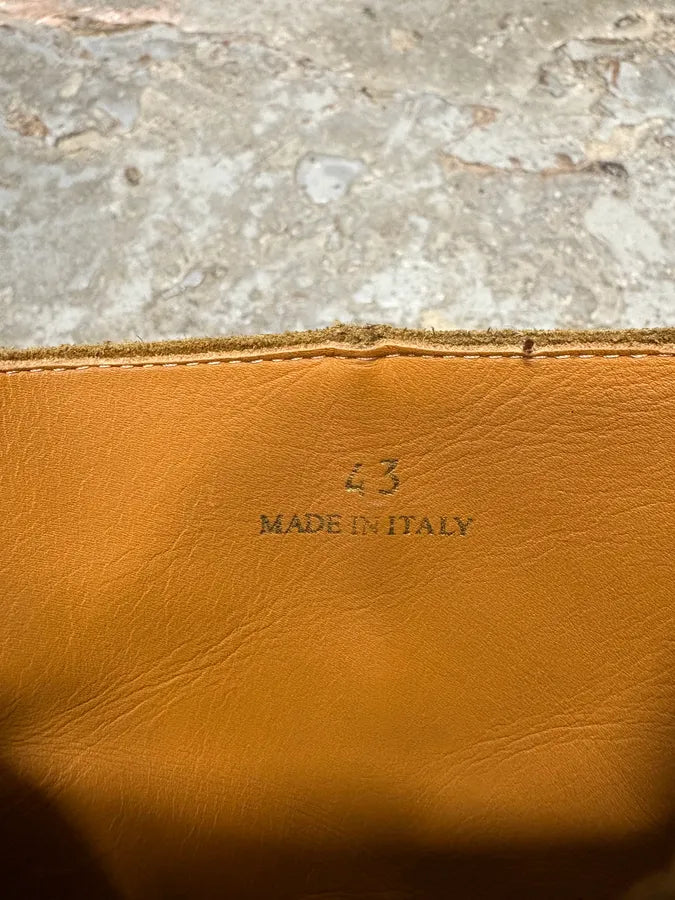 Saint Laurent Harness Beige Suede Leather Boots (43eu/us9.5) SHXRpay 10