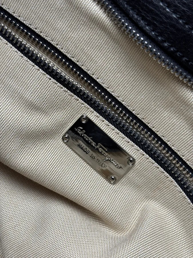 Salvatore Ferragamo Leopard Calf Hair Handle Bag rAhTLda 23