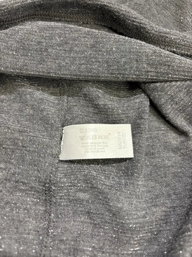 2000s Marithé + François Girbaud Grey Contemporary V Neck Longsleeves gilKPAB 9