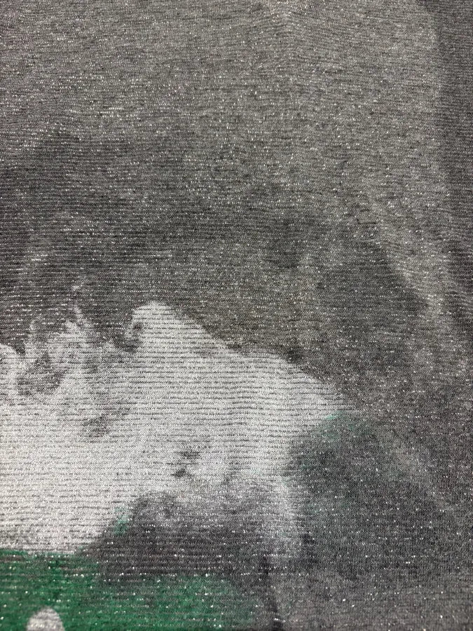 2000s Marithé + François Girbaud Grey Contemporary V Neck Longsleeves gilKPAB 6