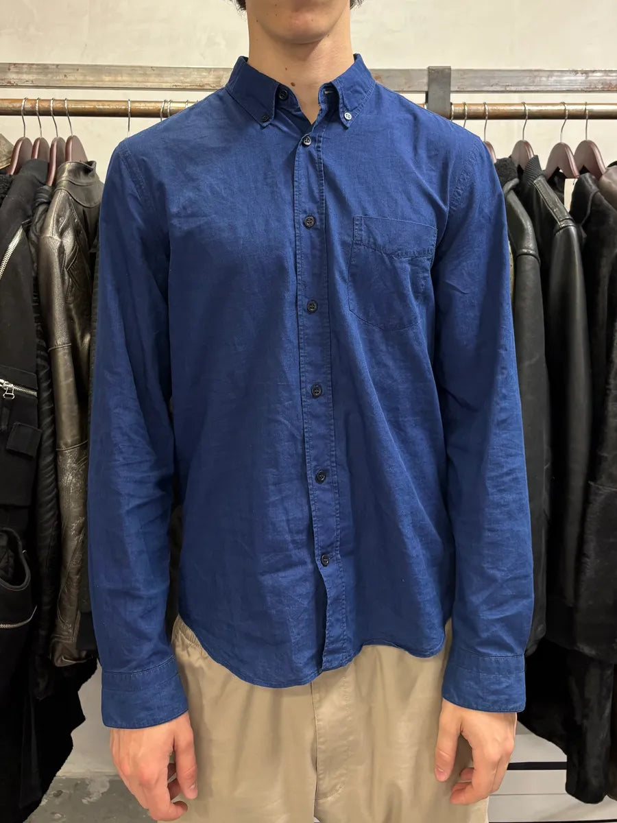 Acne Studios Blue Worker Shirt UXAkUWH 1