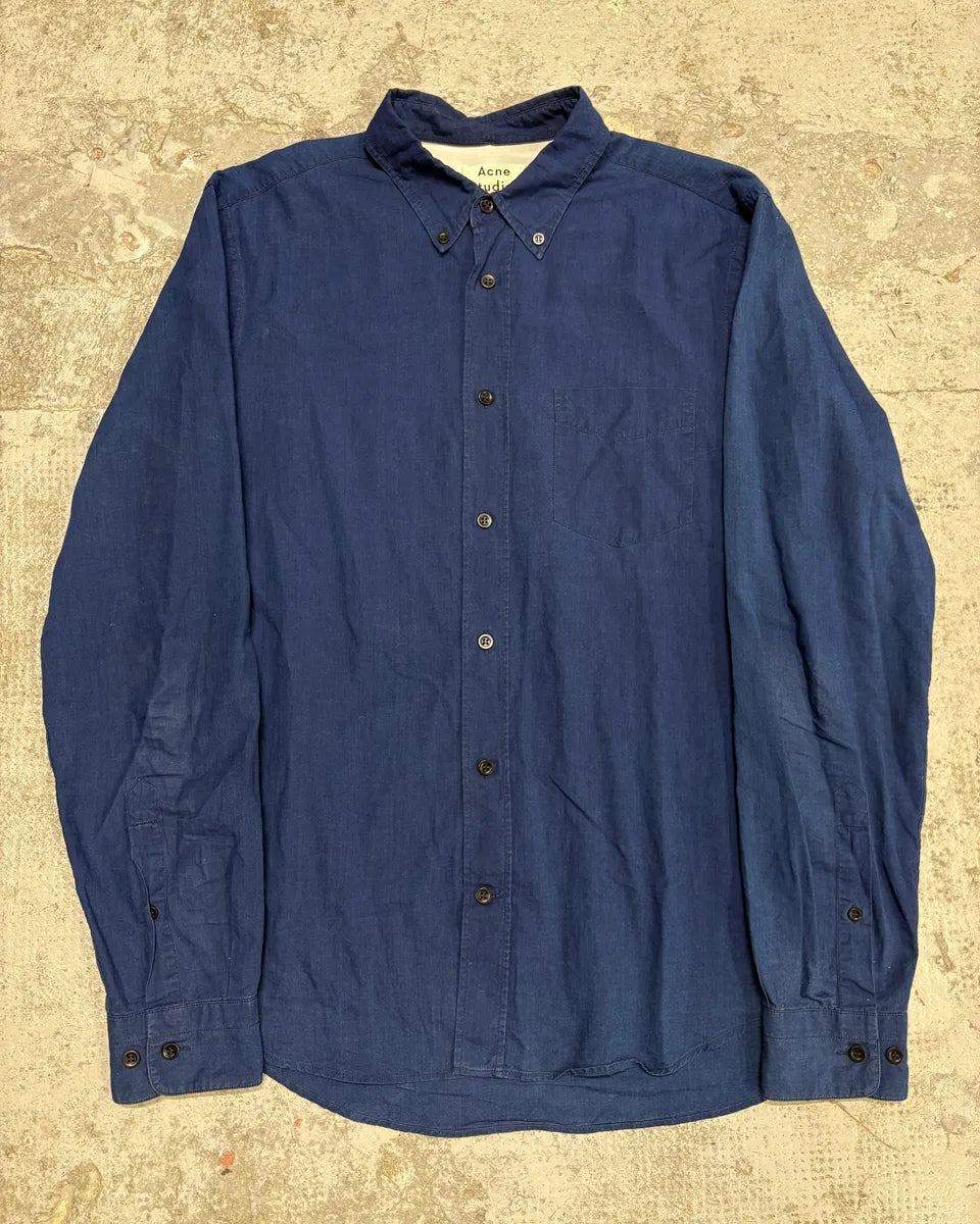 Acne Studios Blue Worker Shirt UXAkUWH 0