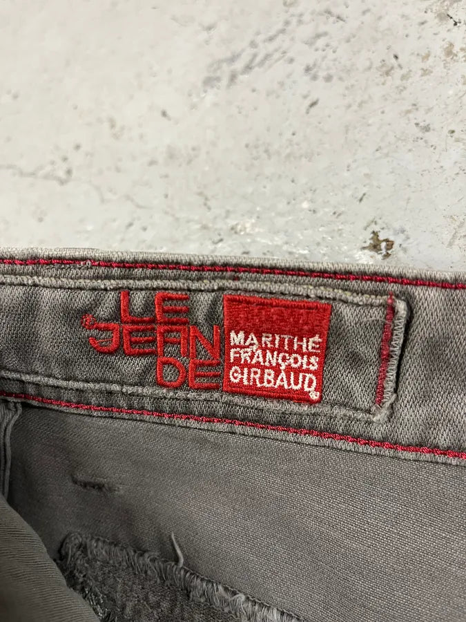 2000s Marithé + François Girbaud Grey Signature Pants (M) GCJtMPX 6