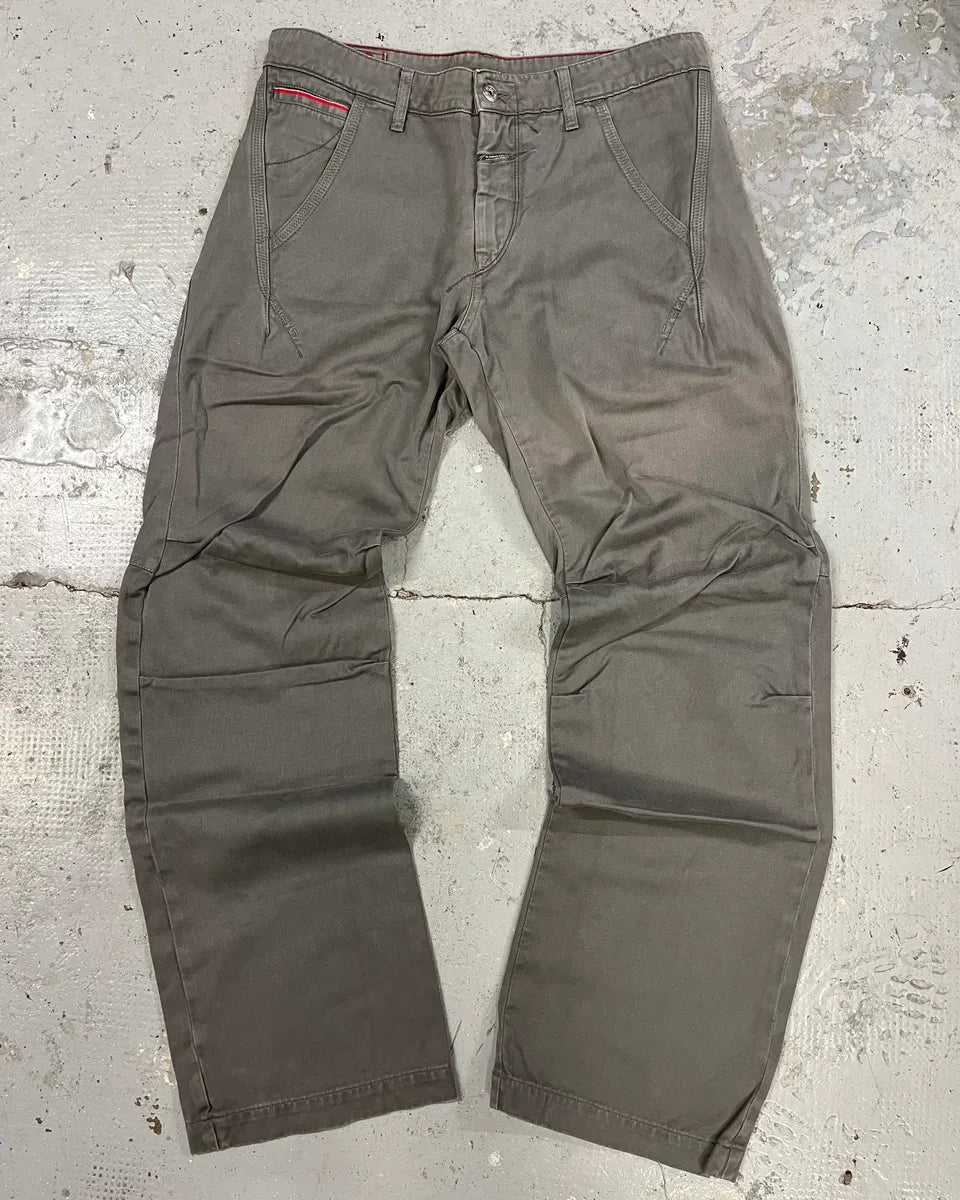 2000s Marithé + François Girbaud Grey Signature Pants (M) GCJtMPX 3