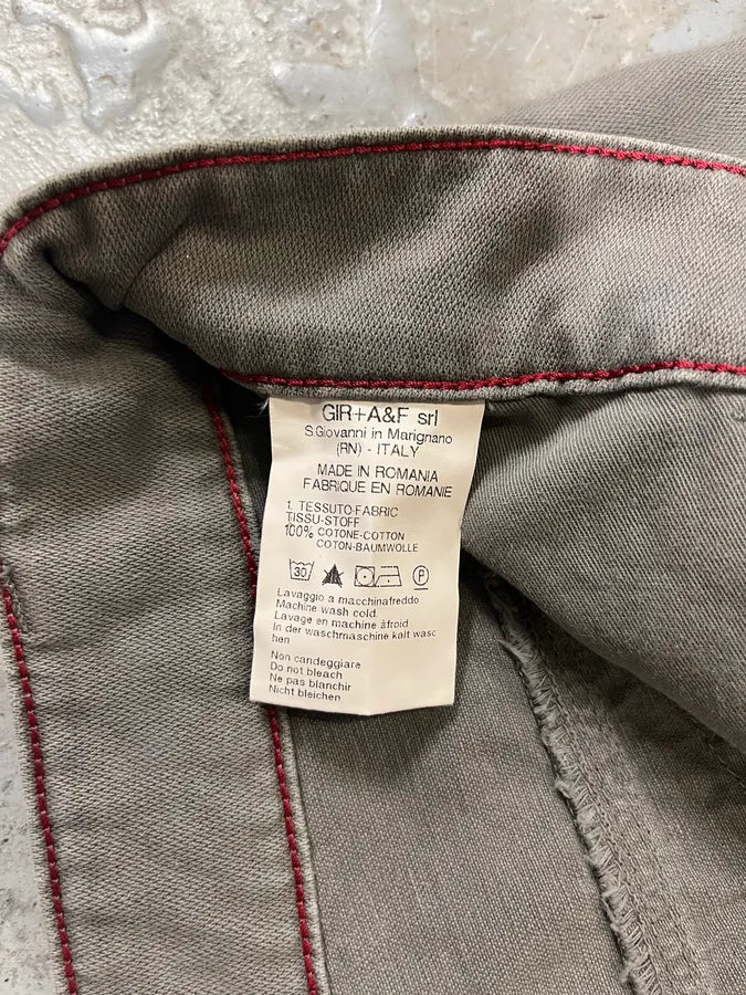 2000s Marithé + François Girbaud Grey Signature Pants (M) GCJtMPX 8