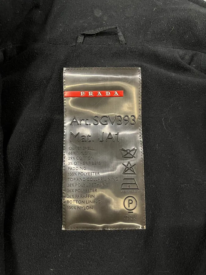 2000s Prada Black Archive Coat Jacket hYXEgHl 8