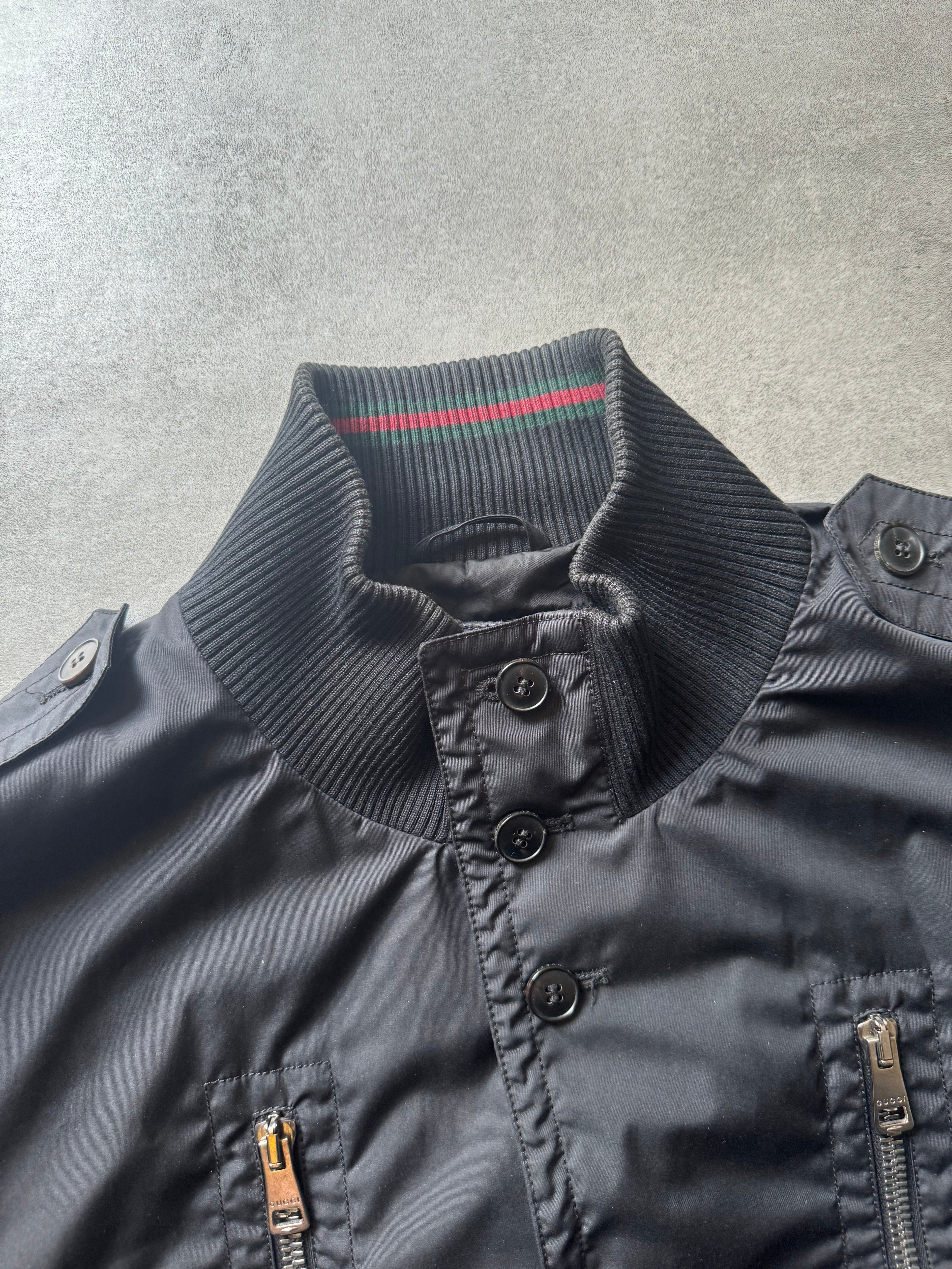 AW2009 Gucci Madonna Black Light Jacket (L) - 9