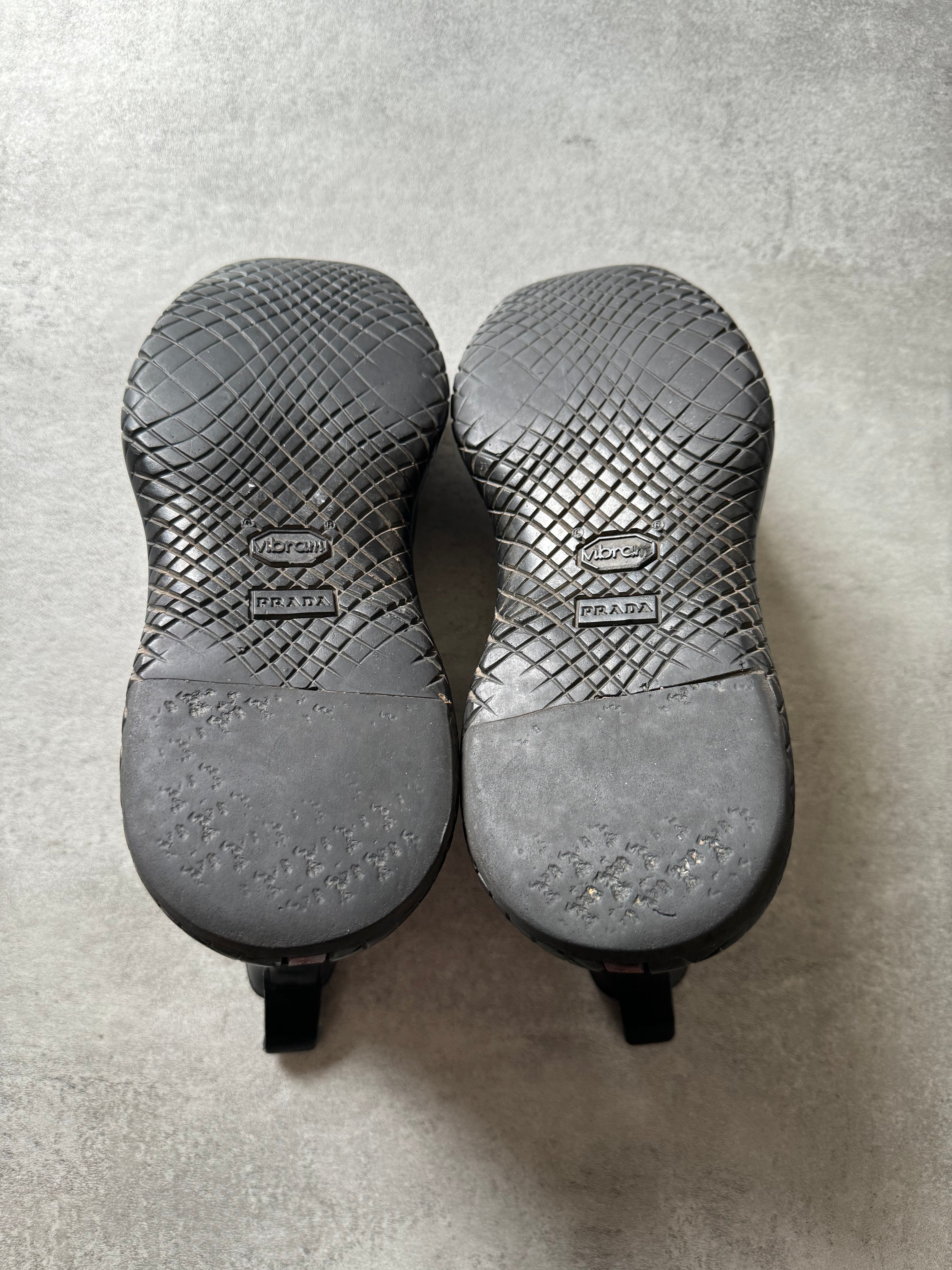 FW1999 Prada Black Leather Boots (40) - 8