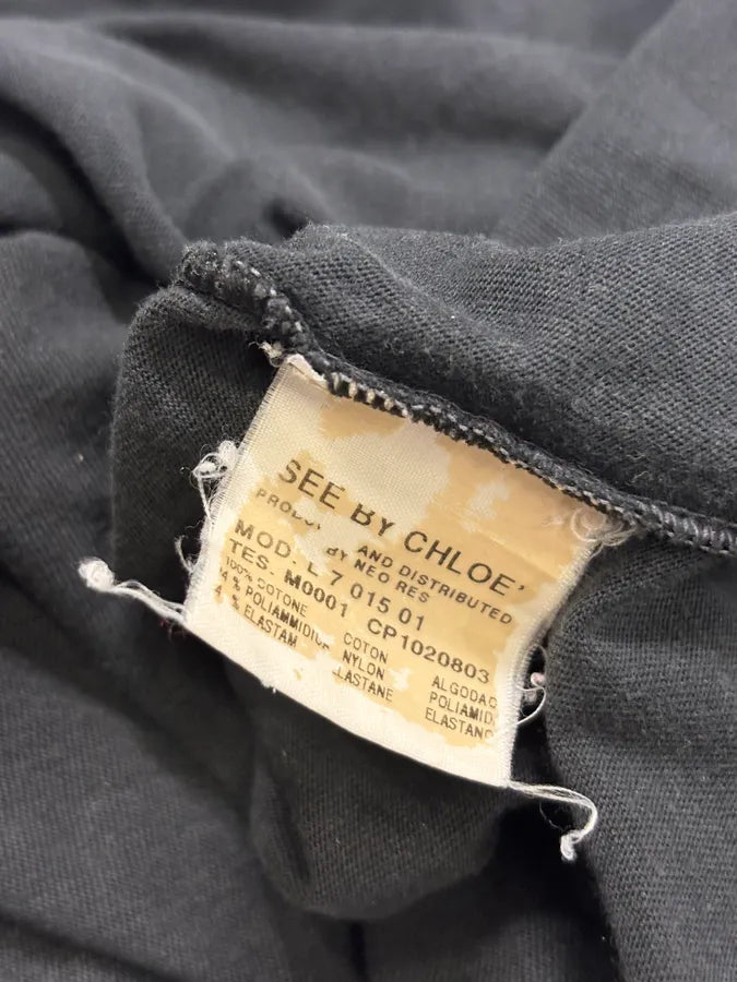 See By Chloé Bullet Gun Military Avant-Garde T-Shirt CJLIbOt 7