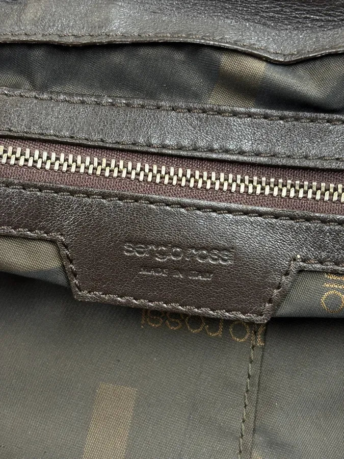 Sergio Rossi Beige Python Leather Handle Bag nZdYxZz 20