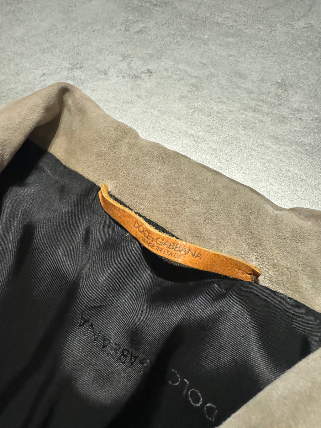 2000s Dolce & Gabbana Cross Suede Hybrid Architectural Jacket  (M) - 11