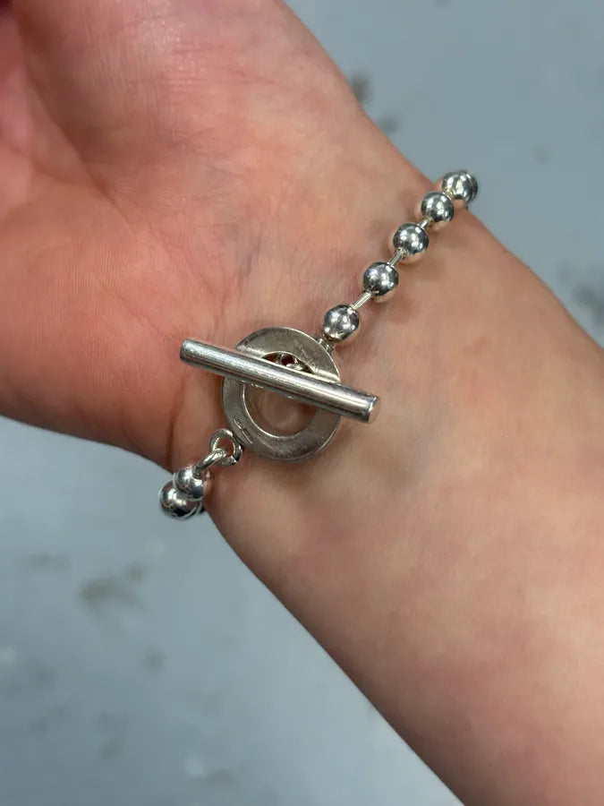 Gucci Silver Bullet Anchor Chain Bracelet DggVYfL 3