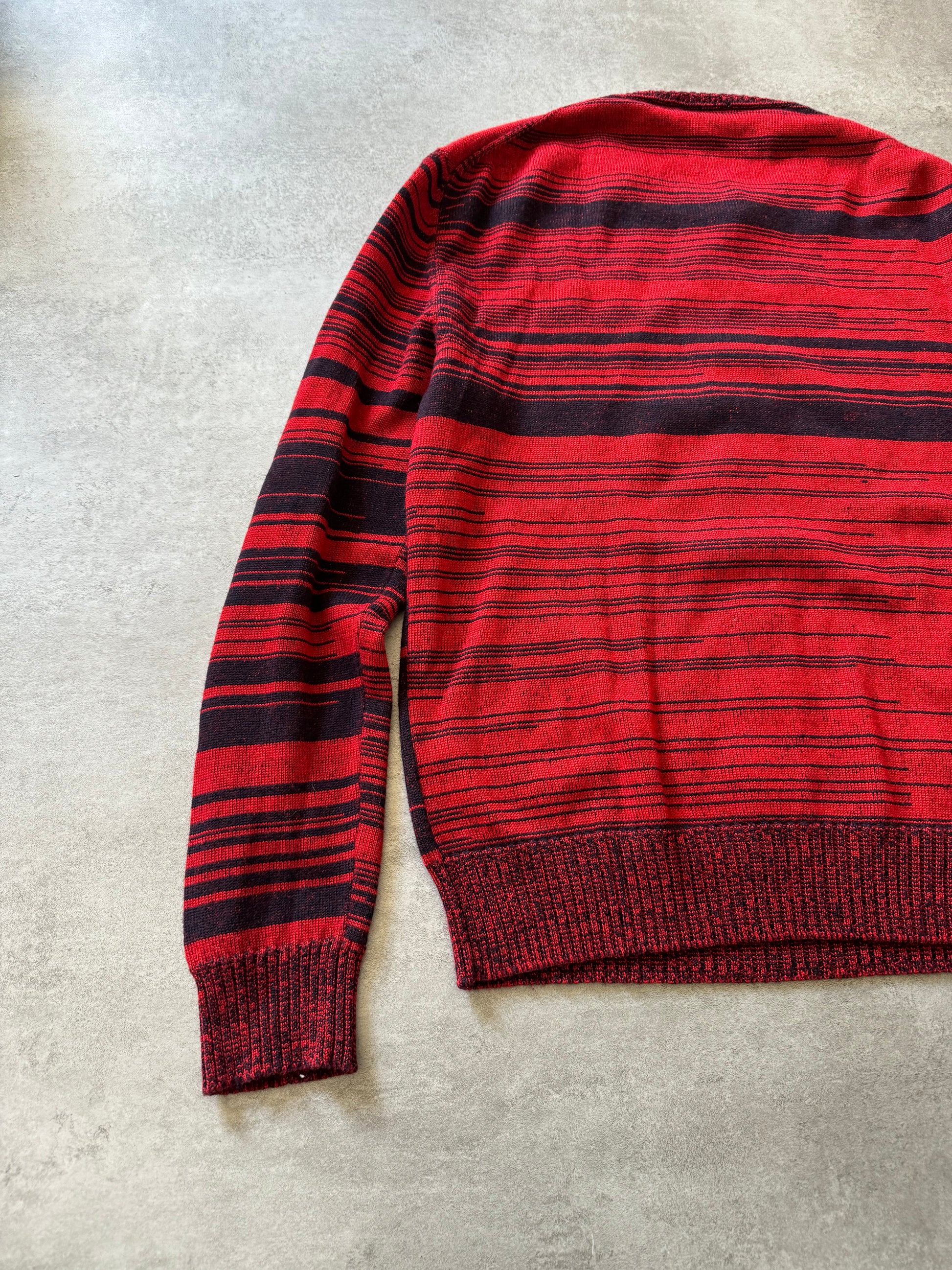 2010s Jil Sander Striped Devil Sweater  (L) - 5