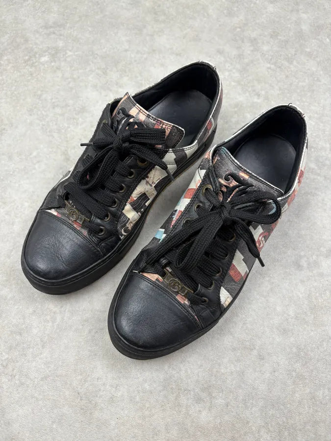 John Galliano Magazine Black Sneakers VbbcWme 2