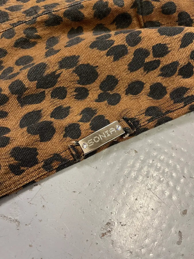 Sonia Ryckiel Brown Leopard Print Jacket Mwoarex 5