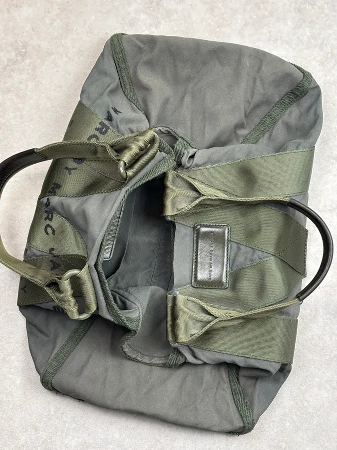 SS2011 Marc Jacobs Khaki Nylon Cargo Shoulder Bag oPDZyxc 16