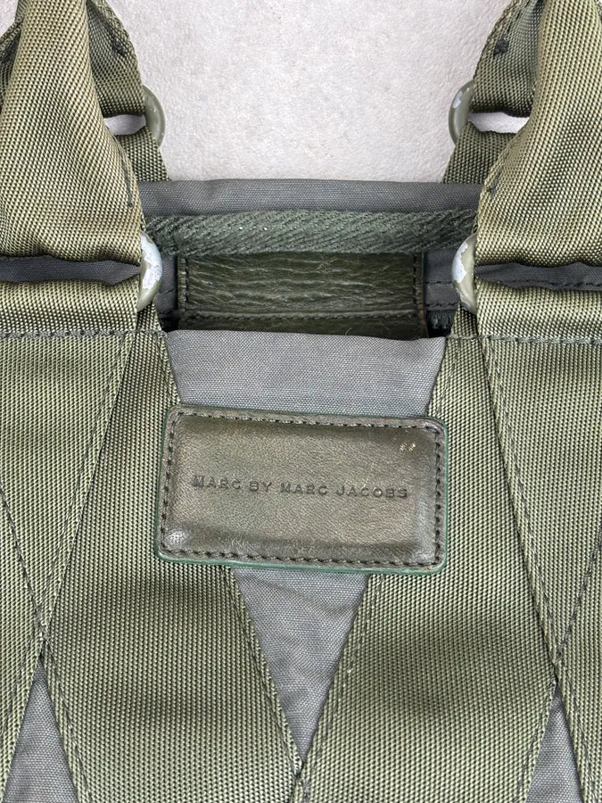 SS2011 Marc Jacobs Khaki Nylon Cargo Shoulder Bag oPDZyxc 9