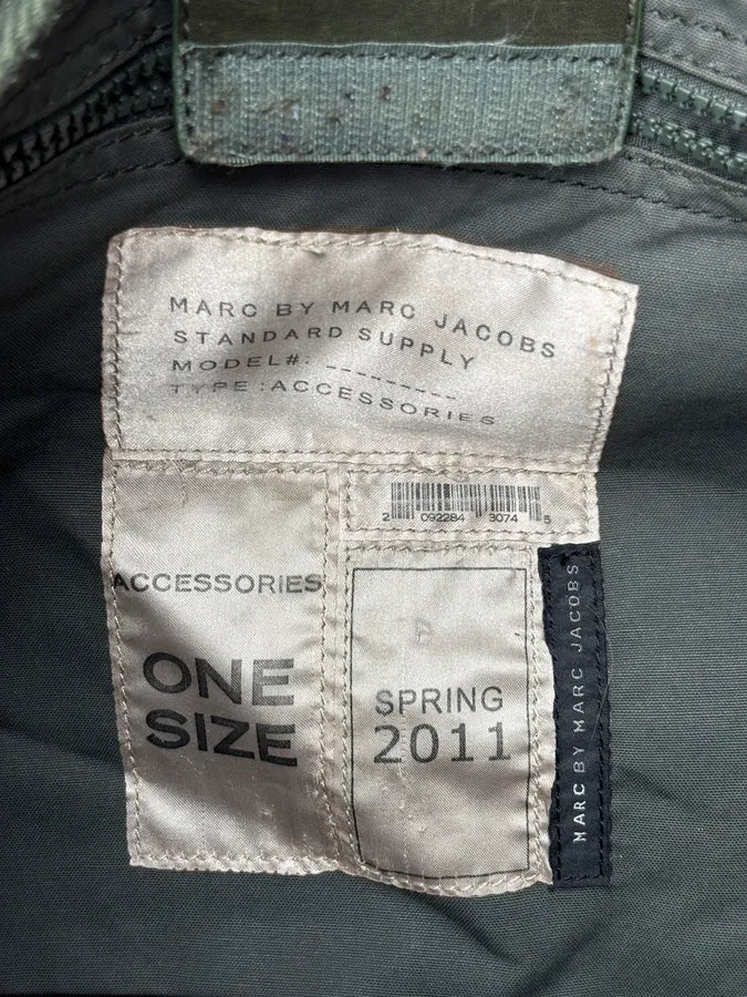 SS2011 Marc Jacobs Khaki Nylon Cargo Shoulder Bag oPDZyxc 17