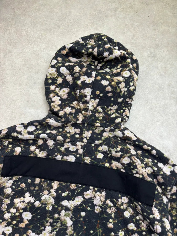 SS2015 Givenchy Black Floral Zip-up Hoodie by Riccardo Tisci yctnuJV 6