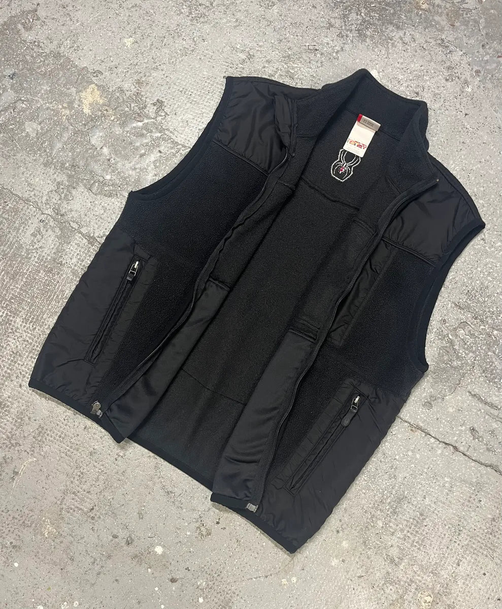 Spyder Black Fleece Vest ILlxxRe 2