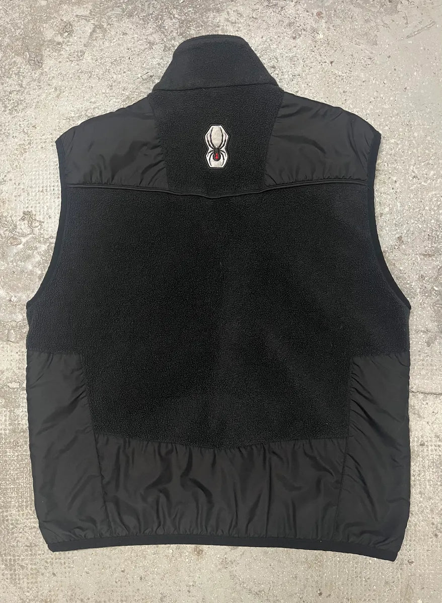 Spyder Black Fleece Vest ILlxxRe 5