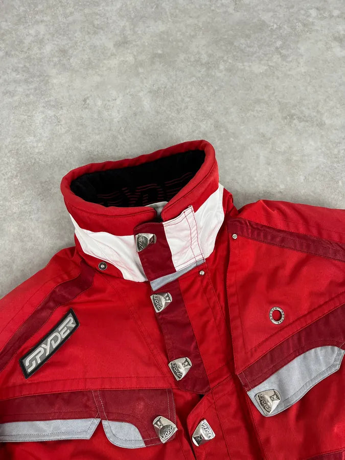 Spyder Red & White Ski Jacket rTFwNae 5