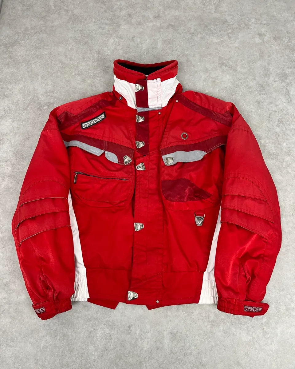 Spyder Red & White Ski Jacket rTFwNae 0