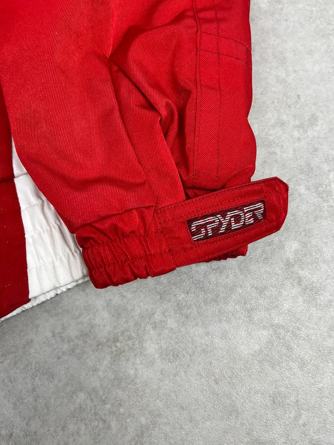 Spyder Red & White Ski Jacket rTFwNae 10