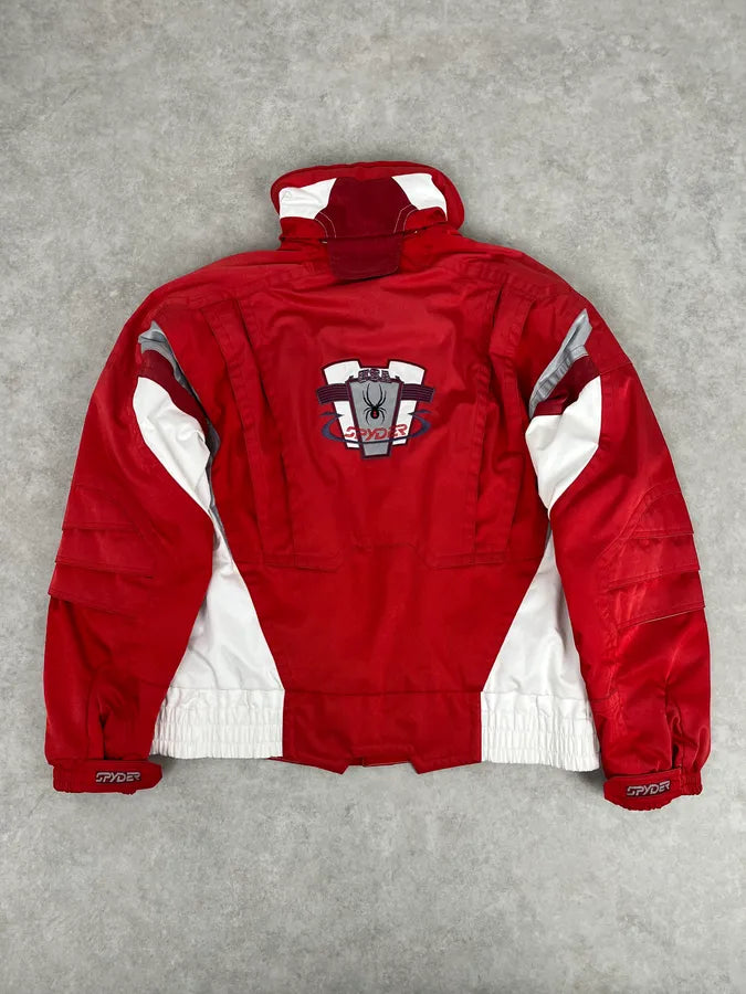 Spyder Red & White Ski Jacket rTFwNae 7