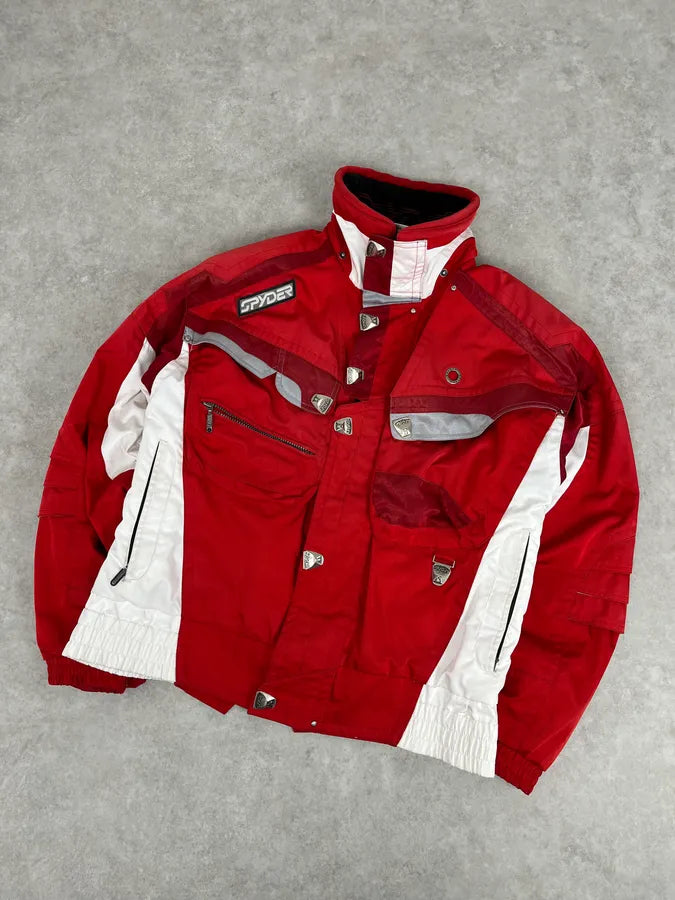 Spyder Red & White Ski Jacket rTFwNae 4