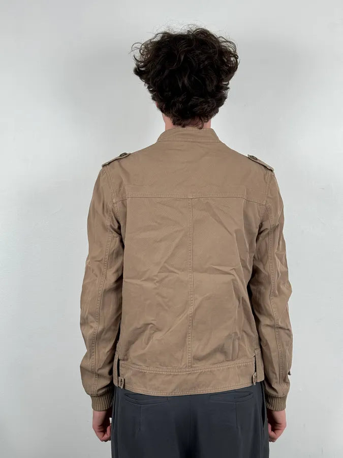 AW2006 Dior Beige Saharienne Cargo Utility Jacket by Hedi Slimane MBhiVCY 2
