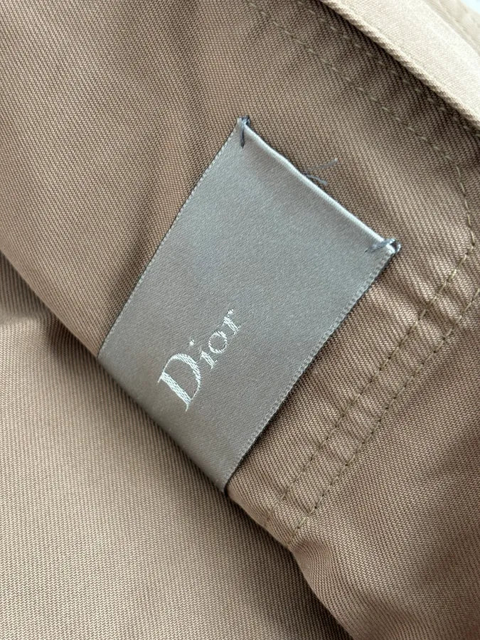 AW2006 Dior Beige Saharienne Cargo Utility Jacket by Hedi Slimane MBhiVCY 10