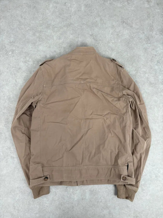 AW2006 Dior Beige Saharienne Cargo Utility Jacket by Hedi Slimane MBhiVCY 4