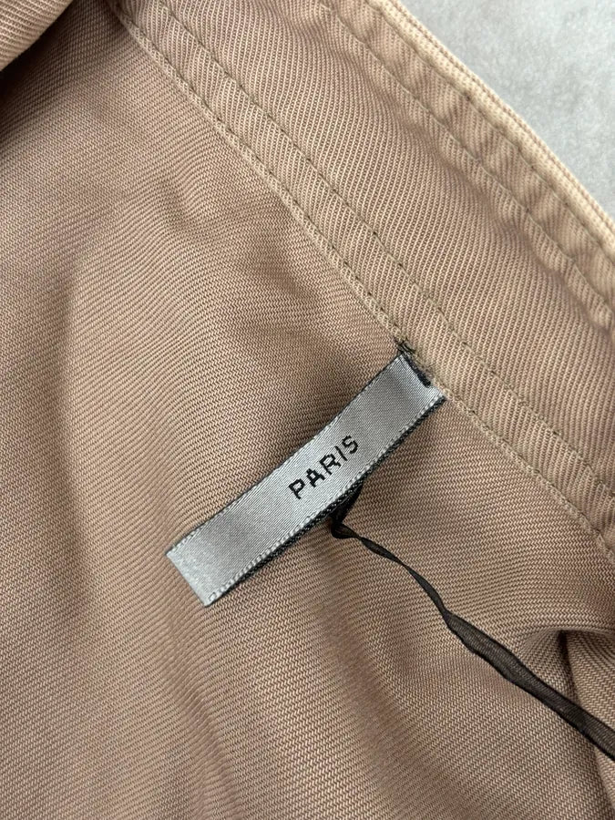 AW2006 Dior Beige Saharienne Cargo Utility Jacket by Hedi Slimane MBhiVCY 11