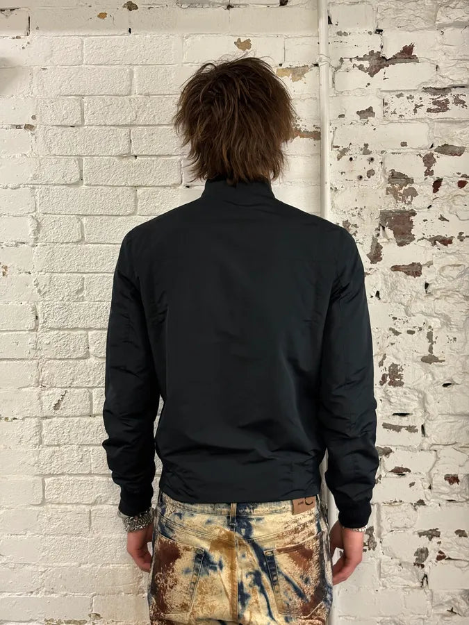 SS2008 Dior Homme Black Nylon Studded Jacket by Kris Van Assche uIATKZQ 2