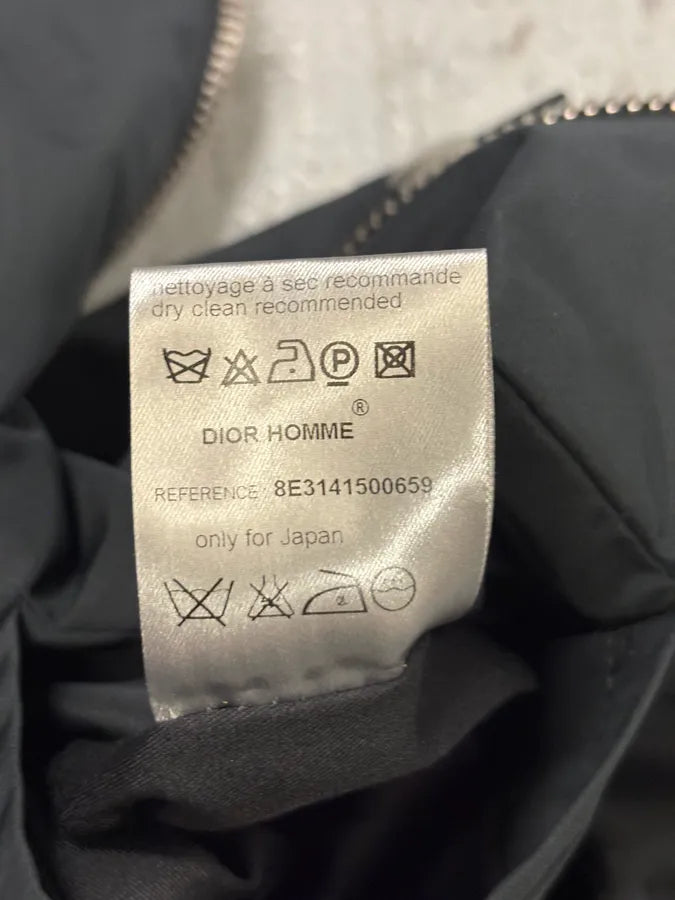 SS2008 Dior Homme Black Nylon Studded Jacket by Kris Van Assche uIATKZQ 10