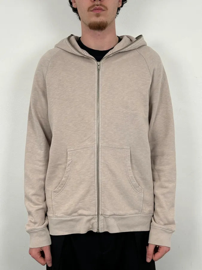 SS2011 Acne Studios Beige Full-Zip Hoodie  tYxptFQ 0