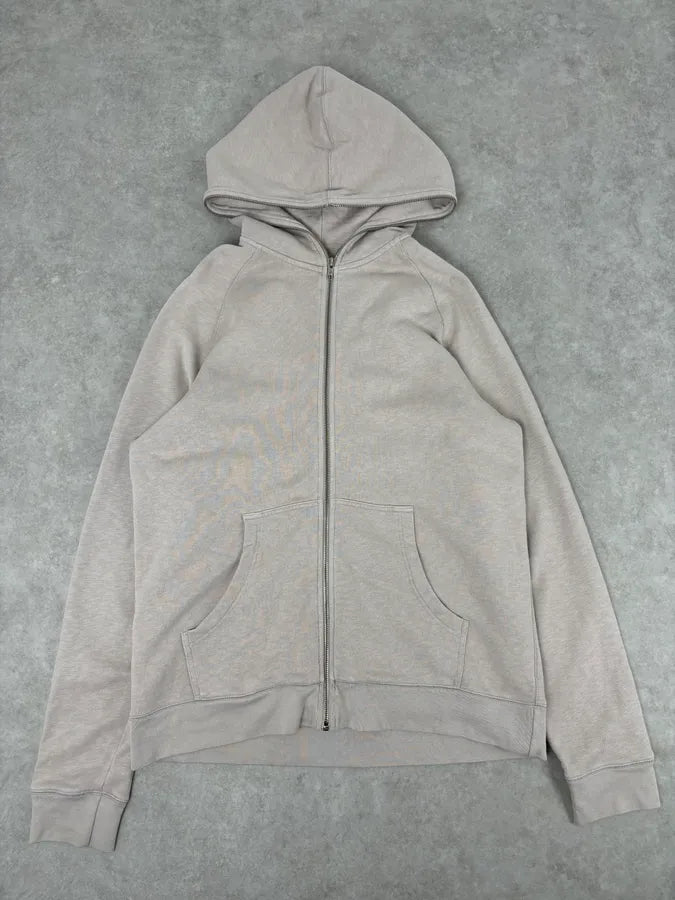 SS2011 Acne Studios Beige Full-Zip Hoodie  tYxptFQ 2
