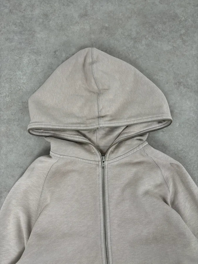 SS2011 Acne Studios Beige Full-Zip Hoodie  tYxptFQ 3