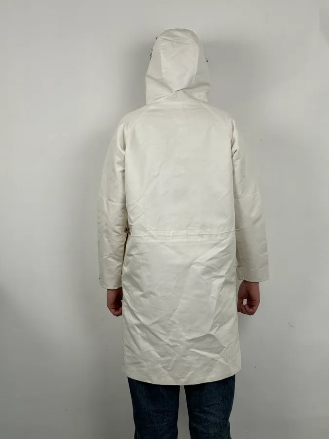 SS2016 Givenchy Sample White Multi-Pocket Parka Coat by Riccardo Tisci qAjalMH 2